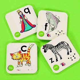 Talking Alphabet Cards great for speaking and listening activities (UA)