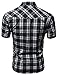 Youstar Men's Western Casual Button Down Shirt
