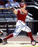 Chad Tracy Autographed/Hand Signed Hitting 8x10 Photo