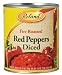 Roland Roasted Red Peppers, Diced, 28-Ounce Can (Pack of 4)
