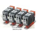 Canon Pixma MP510 - 4 x PGI5 Black Compatible Ink Cartridges