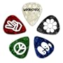 Planet Waves Woodstock Assorted Guitar Picks, 10 pack, Medium