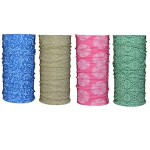 4 Count Double Dry Uv Protection Headwear Set