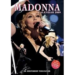 Madonna 2009 Wandkalender mit Stickern