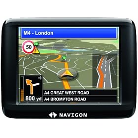 Navigon 20 Easy 3.5"�Sat Nav with UK�and Ireland Maps