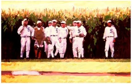 Field of Dreams Chicago White Sox Movie Art Poster Art Painting Print