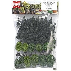 Busch 6589 – Mischwald N/TT