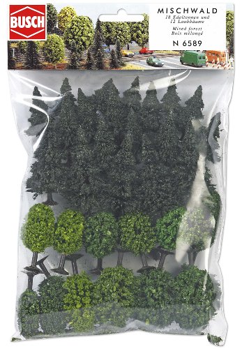 Produkt-Bild: Busch 6589 - Mischwald N/TT