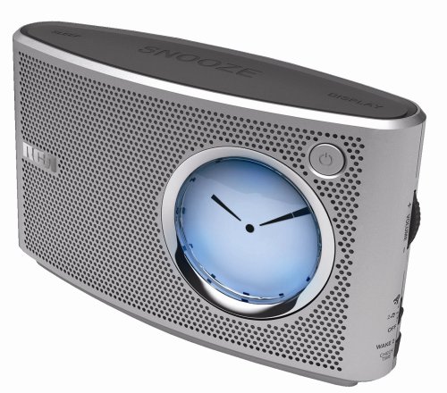 RCA RP5415 Clock Radio with Digital/Analog Display and Line-in for MP3 Players