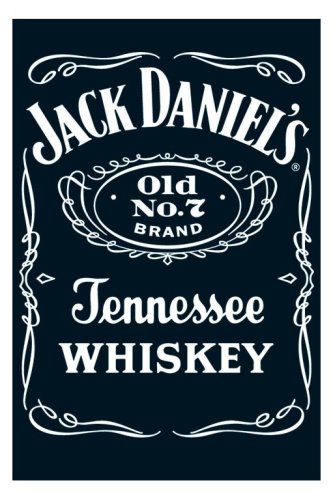 Empire 11985 Jack Daniels - Label, Poster ca. 91,5 x 61 cm