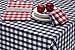 DII Buffalo Check Collection, Classic Farmhouse Tablecloth, Tablecloth, 60x84, Navy & White Check