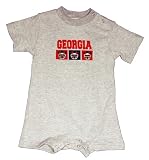 Georgia Bulldogs Reebok Cotton Onesie
