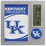 Kentucky Wildcats Team Desk Clock & Thermometer