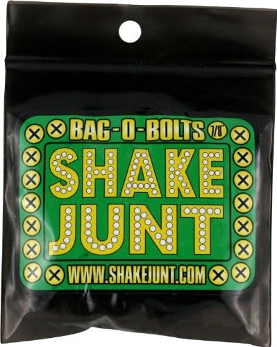 Shake Junt Bag O Bolts Blacks 7 8" Phillips 1set Skateboarding Hardware