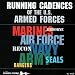 Running cadences of the US Armed Forces