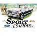 1972 Ford Sport Custom Pick-Up Moebius Model