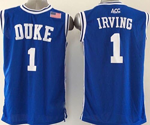 Men's Duke Blue Devils NO.1 IRVING Basketball Jersey NCAA Basketball Jersey for Men