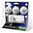 Navy Midshipmen NCAA 3 Ball Gift Pack w/ Cap Tool