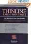 NASB Thinline Bible, Large Print