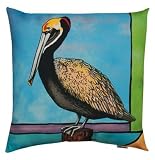 Pelican Indoor/Outdoor Weather Resistant Fabric Pillows (Set of two 20 inch)