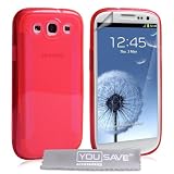 Samsung Galaxy S3 Silicone Gel Blade Case - Redby Yousave Accessories