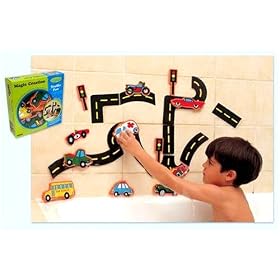 Bath Toy, Tubfun Traffic Fun by Edushape