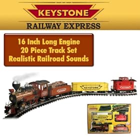 KEYSTONE DIE CAST ELECTRIC TRAIN SET – G Scale
