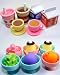 12 Coffee Milk Tea Pudding Dessert Japanese Erasers Authentic TRC IWAKO