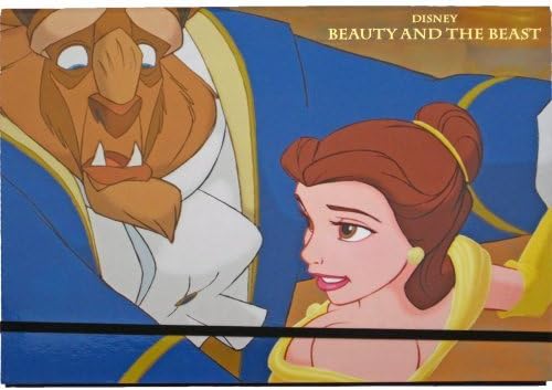 Delfino Stationary Disney FILM ART Beauty and the Beast DocumentFile DZ76061
