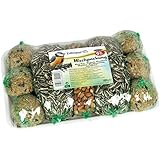 Erdtmanns 9-Piece Wild Bird Food Assortment with 6-Suet Ball, 1-Nut Ball, 2-Sunflower Ball, 11 by 6.5 by 2.5-Inch