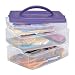 Snap 'n Stack Craft Organizer Medium Rectangle 3 Layers