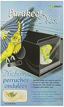 Parakeet Nest Box, Black
