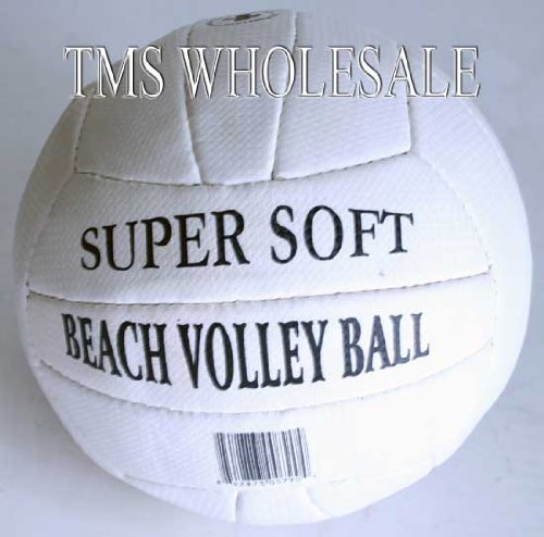 White Super Soft Volleyball Official Size & Weight