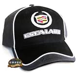 Cadillac Escalade Hat Cap Gray Black Apparel Clothing by Gregs Automotive LLC