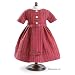 Vintage Afternoon Wool Doll Dress Fits 18" American Girl Dolls, Birthday Gift