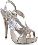 Delicious Ruby High Heel Slingback Sandal