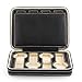Amzdeal 8 Slot Zippered Traveler's Watch Bracelet Bangle Display Storage Case, Black