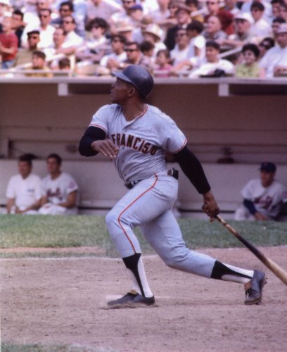 WILLIE MAYS SAN FRANCISCO GIANTS 8X10 SPORTS ACTION PHOTO (D)