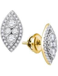 0.65CTW-DIA FASHION EARRINGS