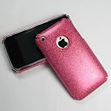 iPhone 3G 3GSケース 薄型 軽量 やわらかいレジンケース レッド 液晶保護フィルム付 送料無料