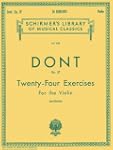 24 Exercises, Op 37: Violin Method