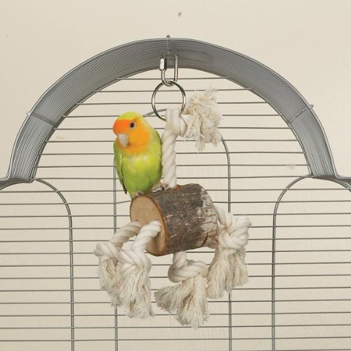 Brainy Bird Natural Knots Toy Rope Swing