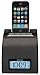 iHome iP11 Spacesaver Alarm Clock for iPod and iPhone (Black)