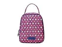 Vera Bradley Womens Lunch Bunch Katalina Pink Diamonds Lunch Bag
