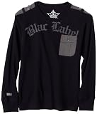 Blac Label Boys 2-7 Long Sleeve Pocket Woven,Navy,M (5)