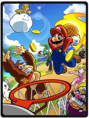 Super Mario Playing Basketball Custom Designer Woolen Blanket Fleece Blanket Indoor and Outdoor Blanket Travel Blankets 50x60 Inches (Medium)