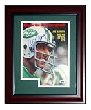Joe Namath Autographed New York Jets (10/9/72) Deluxe Framed Sports Illustrated Magazine - PSADNA