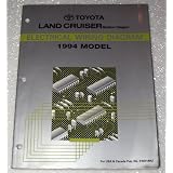 Buy 1994 Toyota Land Cruiser Electrical Wiring Diagram (FZJ80 Series, Station Wagon) by Toyota Motor Corporation