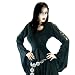 Mieder Bluse, Top, reine Viskose, Gr. Freesize Schwarz 3085