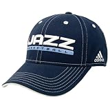 adidas Utah Jazz Navy Blue Navy Blue Official Team Pro Adjustable Hat